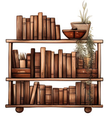 Bookworm Themed: Scrapbooking PNG Sticker Printables DIY Diary Planner Decor Fun
