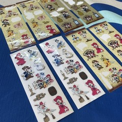Lot Of Stickers From Early 2000s Disney Pirates Of The Caribbean Mickey Minnie