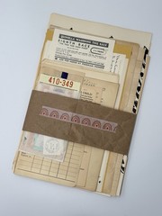 A curated collection of authentic vintage ephemera for art/junk journaling