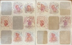 Vintage Sticker Sheets 11 Mary Hamilton and Friends Winter Summer Spring Fall
