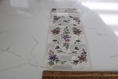 Die Cuts With A View Sharon Ann Collection Floral Sprays Green Garden Scrapbook