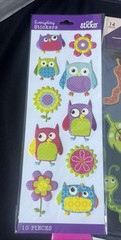 18 Sheets Of Mixed Everyday Stickers Sticko Jolee’s Nature Sports Phrases Pets