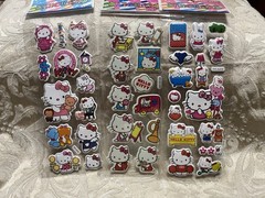 Retro Vintage Look Hello Kitty 3D Bubble Puffy Stickers 3 sets (#35)