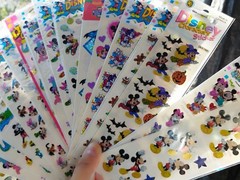 [103] sandylion sticker you choose Prism,Mickey,disney Retro
