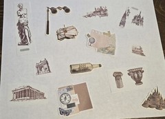 Huge Lot 90+ Travel Junk Journal Stickers Tickets Tags Labels Ephemera Vintage