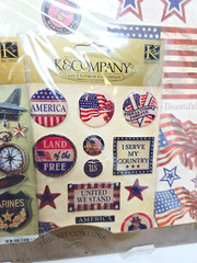 K&Company MARINES Scrap Kit 12×12 Military Scrapbook Papers & Sticker Sheets NEW
