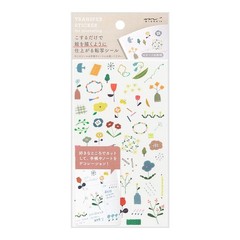 MIDORI sticker transfer Nordic motif 82631006