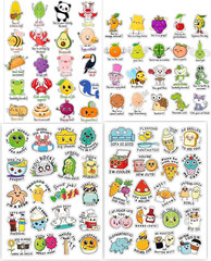 Back to School Supplies, 464Pcs Teacher Motivational Stickers for Kids Students,