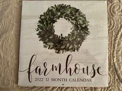 6 Farmhouse Calenders for Crafting & Scrapbooking New Sealed