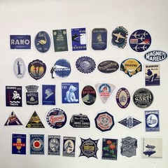 World Travel Advertising Stickers Vintage Style Collage Junk Journal