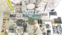 Lot of 17 Packs Jolee’s Boutique Scrapbooking Stickers Wedding Theme Bride Groom