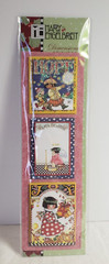 Mary Engelbreit Dimensional Stickers Hope/ Joy/Peace on Earth CHRISTMAS glitter