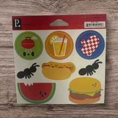 Pebbles Inc BBQ Barbecue Grilling Ants Picnic Summer Stickers Scrapbook NEW