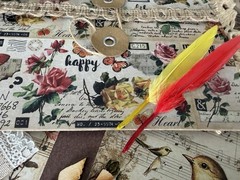 Vintage Bird Ephemera Bundle Junk Journal Kit Cottagecore Nature Scrapbook 69 Pc