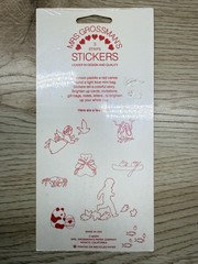 Mrs Grossman’s Giant Stickers 1992 Orange Cat Gift Label New Sealed Pack Rare