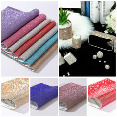 DIY White Glitter Crystal Rhinestone Sticker Sheet Self Adhesive Decal Decor Red