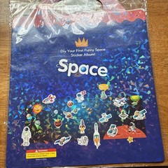 Space Sticker Book for Kids – 33+ Reusable Stickers For Toddler Travel, Ages 1-8