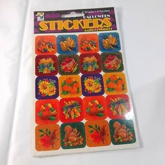 Vintage Paper Magic Group Halloween stickers fall autumn harvest Color Clings
