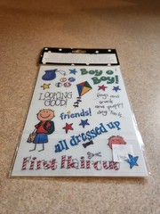 Me & My Big Ideas~Boys Only Sayings~Rub On Transfers