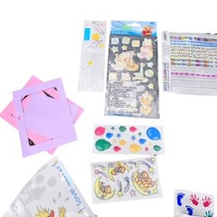 Craft Lot stickers Ribbons Vintage Scrapbooking Card Making Embellishments NEW