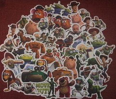 50pc. DISNEY PIXAR TOY STORY WATERPROOF VINYL STICKERS/DECALS