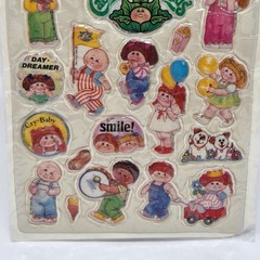 VINTAGE 1983 CABBAGE PATCH KIDS STICK-ONS PUFFY STICKERS NEW IN PACKAGE SEALED