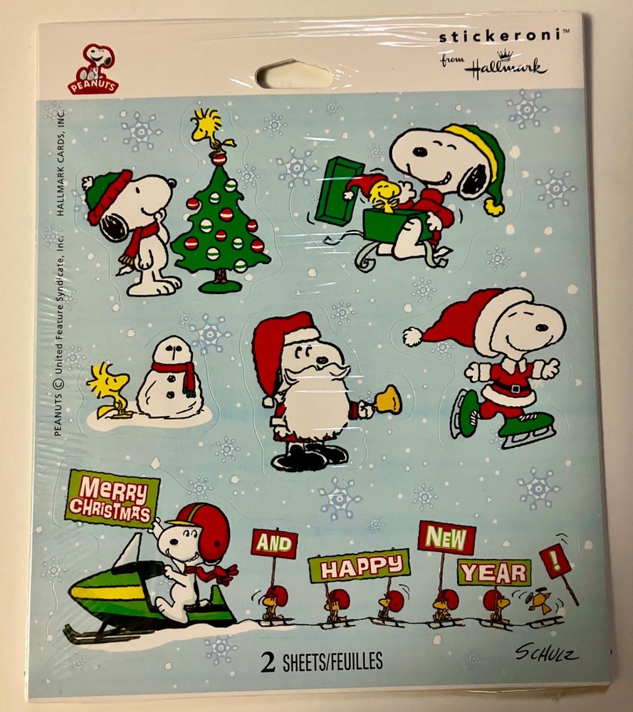 American Greetings, Hallmark STICKERS, PEANUTS SNOOPY, YOU PICK