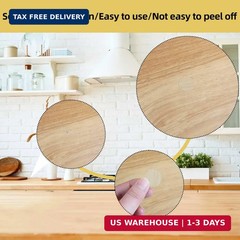 648 Pieces Screw Hole Covers Stickers Wood Stickers for Furniture PVC Adhesive S