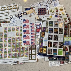 Huge Lot – Over 1 pound of Stickers – Crafting – Scrapbook – Variety – S3