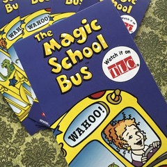 Vintage The Magic School Bus Ms. Frizzle Lizard Bookmarks Lot Of 6 Watch On TLC