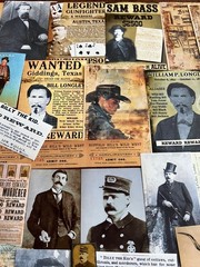 #780 – RARE WILD WEST GUNFIGHTER GAMBLER LAWMEN OUTLAW JUNK JOURNAL KIT 100+ PCS