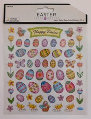Happy Easter Eggs Flowers Chicks Foiled Scrapbooking Stickers By Hobby Lobby