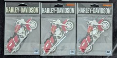 Lot 3 Harley-Davidson Road King Motorcycle Sticker Collage Jolee’s Boutique