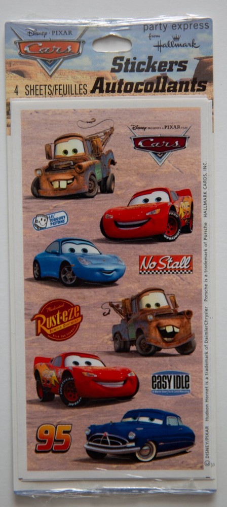 Disney Stickers, Pooh, Tigger, Cars, Scooby Doo Theme, You Pick, some Rare!