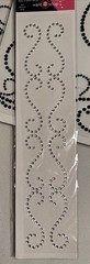 Want 2 Scrap Lot of Swirls of Rhinestones and Pearls Lot Brand New