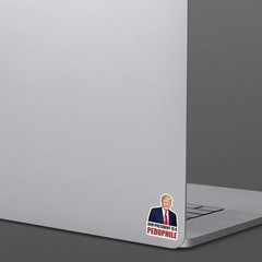 Trump Epstein Pedo Political Protest Stickers FDT Trump Sucks Sticker Pack