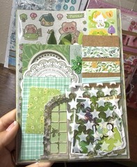 Junk journal grab bag, mystery scrapbooking pack