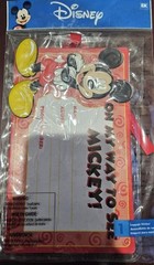 EK Success Disney Mickey Giant Dimensional Luggage Sticker 5×7 inches