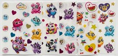 399+ Pcs. Scrapbook Sticker Lot Stickers wholesale bulk lots stickers retro yang