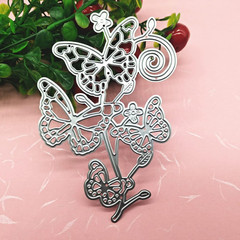 for Butterfly Metal Die Cuts Flower for Butterfly Lace Border Carbon Steel Cutti