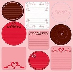 Flirt – Love, 12×12″, Die Cut scrapbook stickers – Reminisce F102