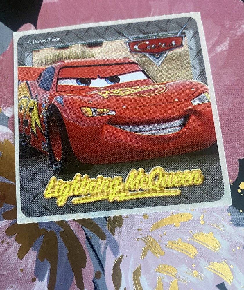 Disney Pixar “cars” Lightning McQueen Sticker Mod 2.5” Inches
