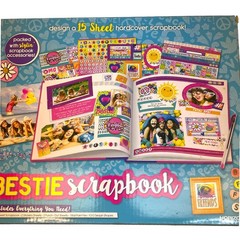 Bestie Scrapbooking DESIGN 15 SHEET HARDCOVER SCRAPBOOK HORIZON GROUP USA