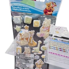 Craft Lot stickers Ribbons Vintage Scrapbooking Card Making Embellishments NEW