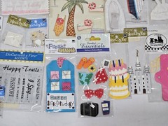 Lot of 50 Jolee’s Boutique EK Success Scrapbooking Stickers Embellishments New