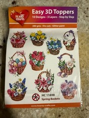 NIP Hearty Crafts Easy 3D Toppers – Your Choice of Titles
