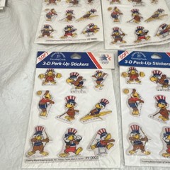 Drawing Board Greeting Cards 3-D Perk-Up Stickers Olympics Multicolor PY 0005