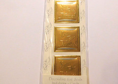 Fossler 24 (6 strips of 4) Vintage Envelope Seals ~You Are Invited~ Stickers NIP