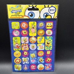 2011 SpongeBob SquarePants Sandylion Stickers 2 Sheets Brand New Sealed