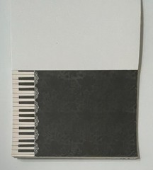 SCRAP BOOKING MUSIC BAND STICKERS LETTERS STOCK CARD BACKGROUNDS MATS DIY DECOR